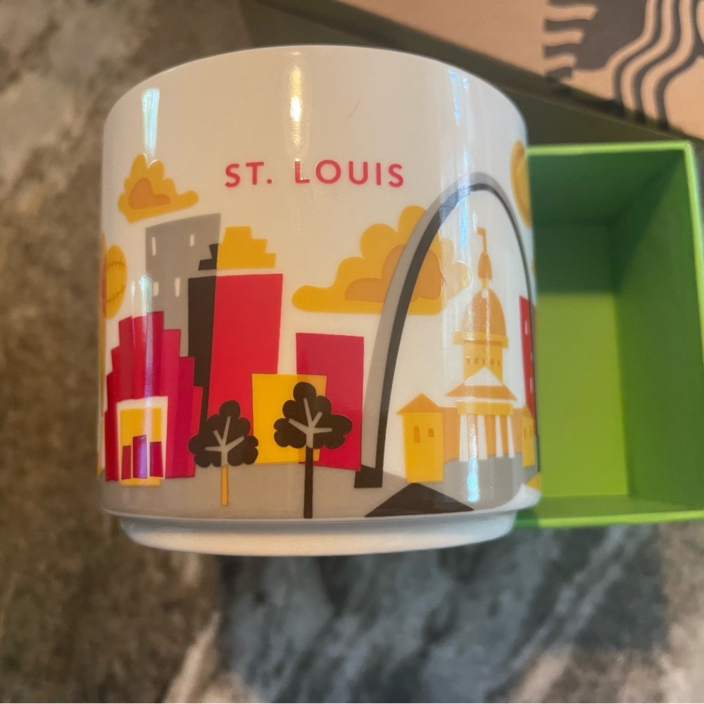 Starbucks Are We Here St.Louis Mug